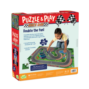 Puzzle And Play: Race Day|Peaceable Kingdom