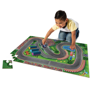 Puzzle And Play: Race Day|Peaceable Kingdom