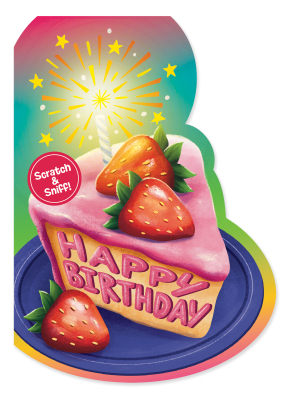 Strawberry Cake Slice Card|Peaceable Kingdom