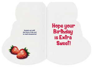 Strawberry Cake Slice Card|Peaceable Kingdom