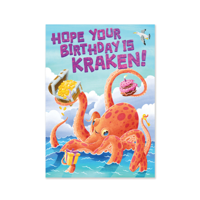 Kracken Card|Peaceable Kingdom