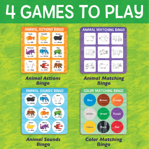 Eric Carle: Animal Bingo |Peaceable Kingdom