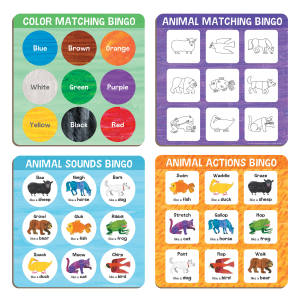 Eric Carle: Animal Bingo |Peaceable Kingdom