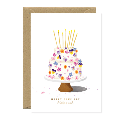 Gold Flower Cake|All The Ways To Say