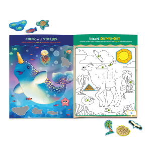 Animals Sticker Activity Book|Peaceable Kingdom