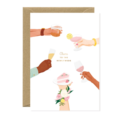 Gold Newlyweds Cheers|All The Ways To Say