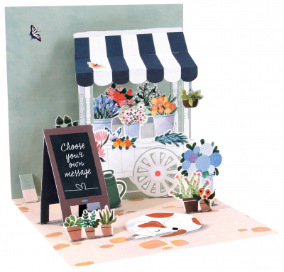 Flower Cart|Up With Paper