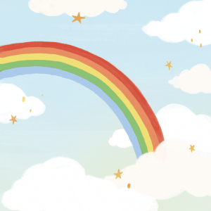 Rainbow Sky|Up With Paper