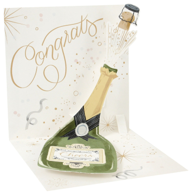 Champagne Congrats|Up With Paper