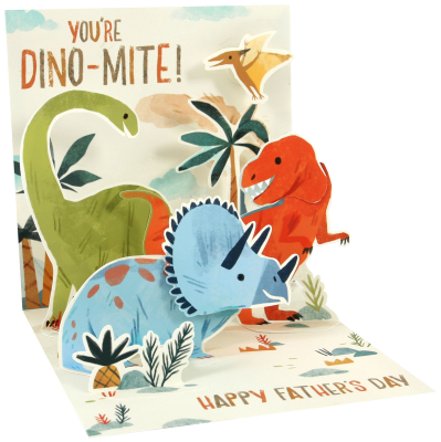 Dino Mite Dad|Up With Paper