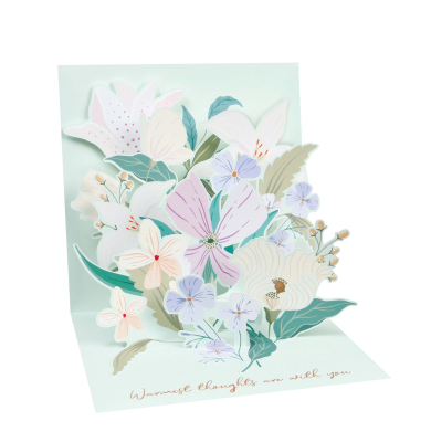 Sympathy Flowers|Up With Paper