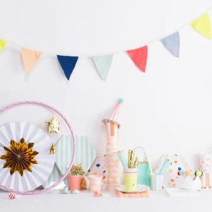 Multi Colour Knitted Flag Bunting -30-0165|Meri Meri