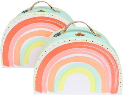Rainbow Suitcase S/2-50-0349|Meri Meri