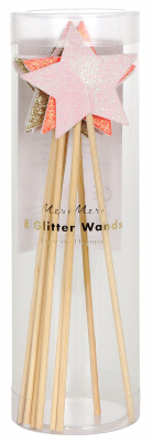 Glitter Wands S/8-45-3617|Meri Meri