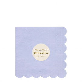 Blue Simply Eco Large Napkins|Meri Meri