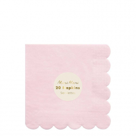 Pink Simply Eco Large Napkins|Meri Meri