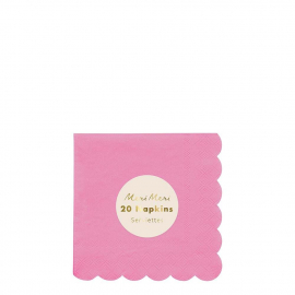 Coral Simply Eco Small Napkins|Meri Meri