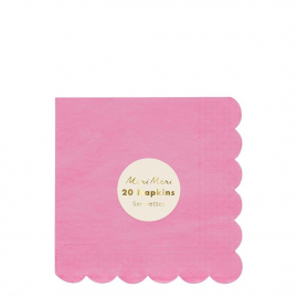 Coral Simply Eco Large Napkins|Meri Meri