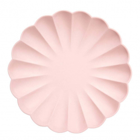 Pink Simply Eco Large Plate|Meri Meri
