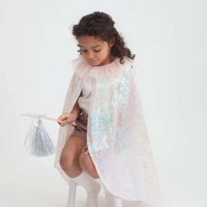 Iridescent Sequin Cape & Wand|Meri Meri