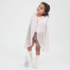 Iridescent Sequin Cape & Wand|Meri Meri