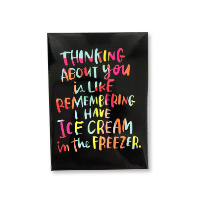 Ice Cream Freezer Magnet|EM & Friends