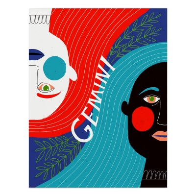 Greeting Cards: Gemini|EM & Friends