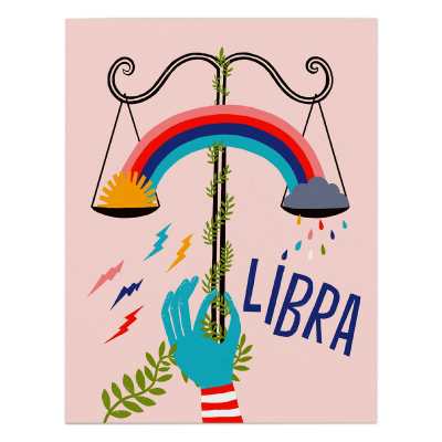 Greeting Cards: Libra|EM & Friends