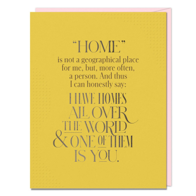 Card: EG Homes All Over the World|EM & Friends