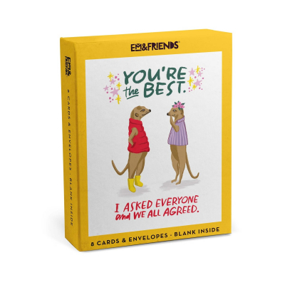 You're the Best Single Card Boxed Set