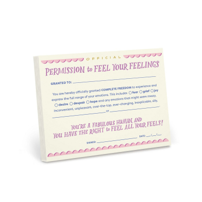 Permission Slip: Feel Feelings|EM & Friends