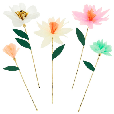 Flower Garden Decorative Sticks|Meri Meri