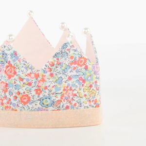 Floral & Pearl Party Crown|Meri Meri