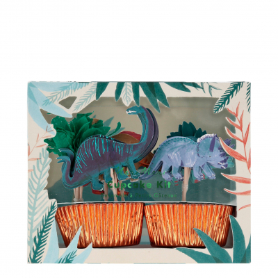 Dinosaur Kingdom Cupcake Kit|Meri Meri