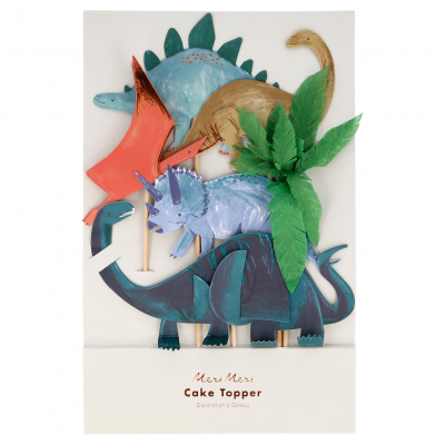 Dinosaur Kingdom Cake Toppers|Meri Meri