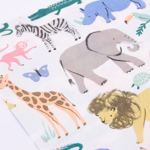 Safari Trek Large Napkins|Meri Meri