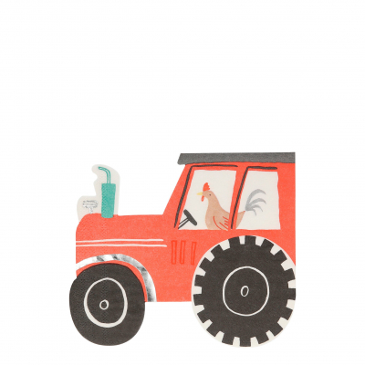 Farm Tractor Napkins|Meri Meri