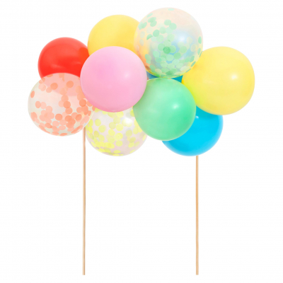 Rainbow Balloon Cake Topper Kit|Meri Meri