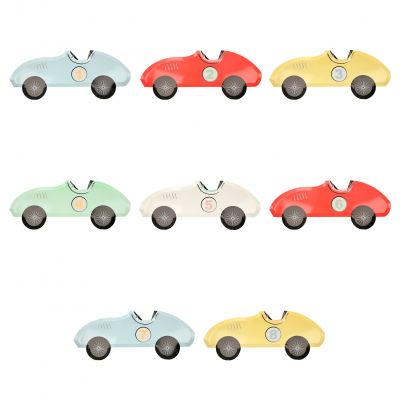Race Car Plates|Meri Meri