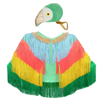Parrot Fringed Cape Dress Up|Meri Meri