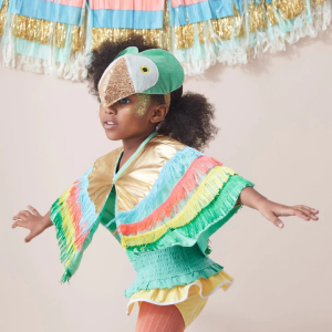 Parrot Fringed Cape Dress Up|Meri Meri