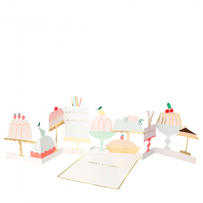 Cake Concertina Card|Meri Meri