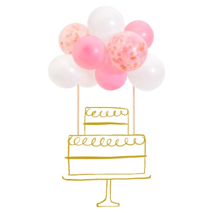 Pink Balloon Cake Topper|Meri Meri