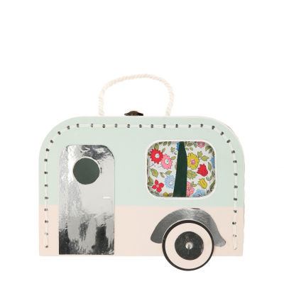 Caravan Bunny Mini Suitcase Doll|Meri Meri