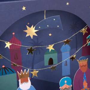 Nativity Paper Craft Advent Calendar|Meri Meri