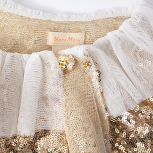 Gold Sparkle Cape Dress Up|Meri Meri