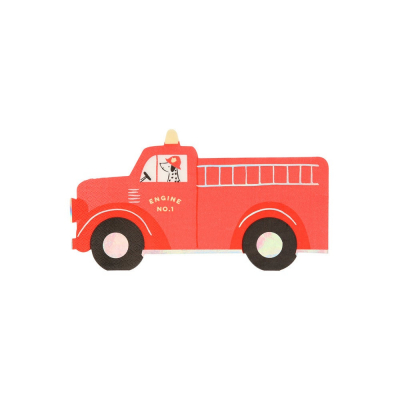 Fire Truck Napkins|Meri Meri
