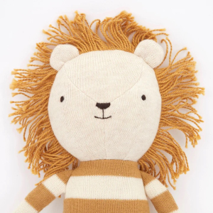 Small Knitted Lion Toy|Meri Meri