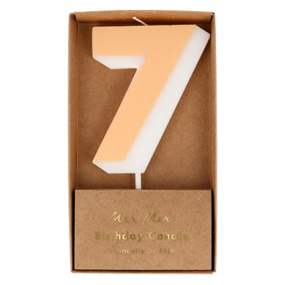 Number Candle 7|Meri Meri