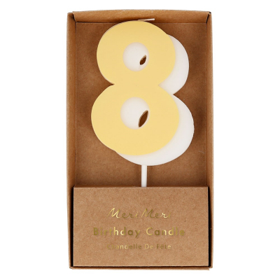 Number Candle 8|Meri Meri